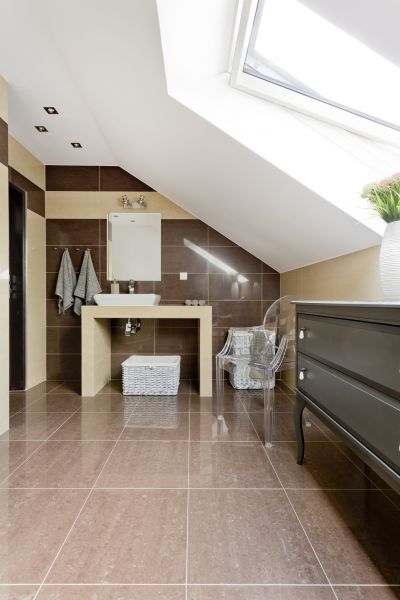 Attic Bathroom Installation in Sun City
